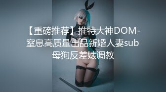 【重磅推荐】推特大神DOM-窒息高质量出品新婚人妻sub母狗反差婊调教