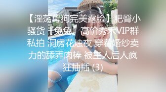 【淫荡母狗完美露脸】肥臀小骚货『兔兔』高价秀禾VIP群私拍 洞房花烛夜 穿着婚纱卖力的舔弄肉棒 被主人后人疯狂抽插 (3)