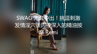 SWAG 无套中出！挑逗刺激发情淫穴後肉棒深入的精油按摩 Remi