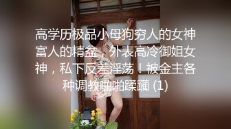 高学历极品小母狗穷人的女神富人的精盆，外表高冷御姐女神，私下反差淫荡！被金主各种调教啪啪蹂躏 (1)