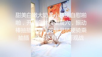 甜美白嫩大奶子小骚货自慰啪啪，开档白丝跳蛋震穴，振动棒抽插特写，花臂男舔硬骑乘抽插，旁边还有个小哥观战